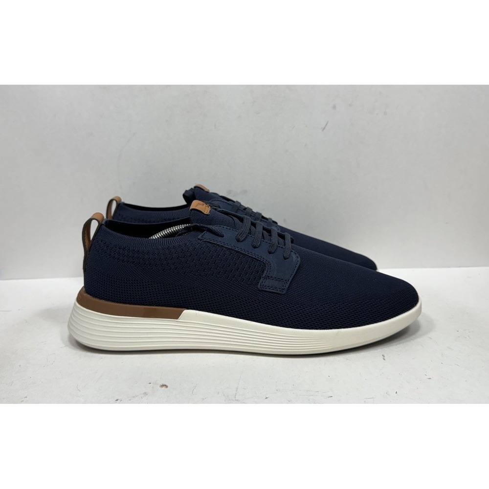 Wolf and Shepherd Swiftknit Derby Sneakers Navy Blue White Men's Size 13 Shoes